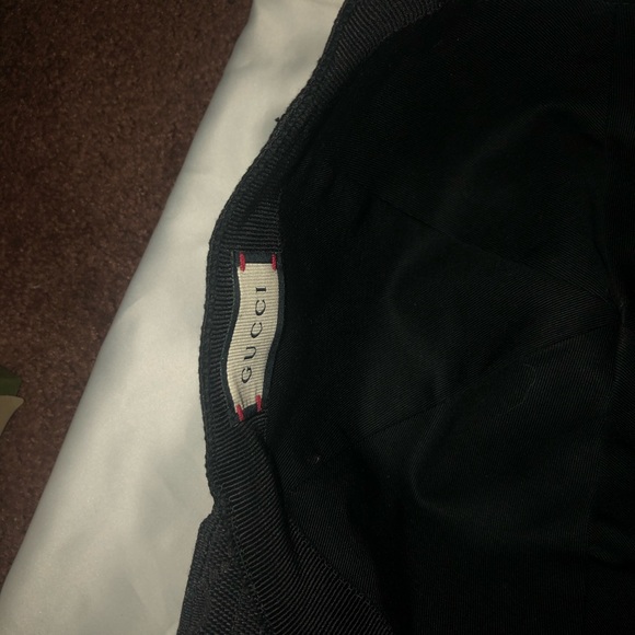 Gucci blk baseball hat small excellent condition main image 10
